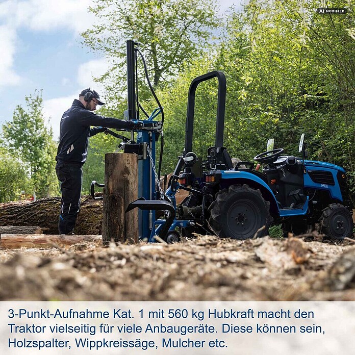 Scheppach Kleintraktor MT25 (Hubraum: 1 132 cm³, Tankvolumen: 10 l) | BAUHAUS