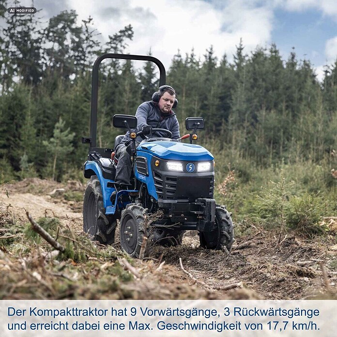 Scheppach Kleintraktor MT25 (Hubraum: 1 132 cm³, Tankvolumen: 10 l) | BAUHAUS
