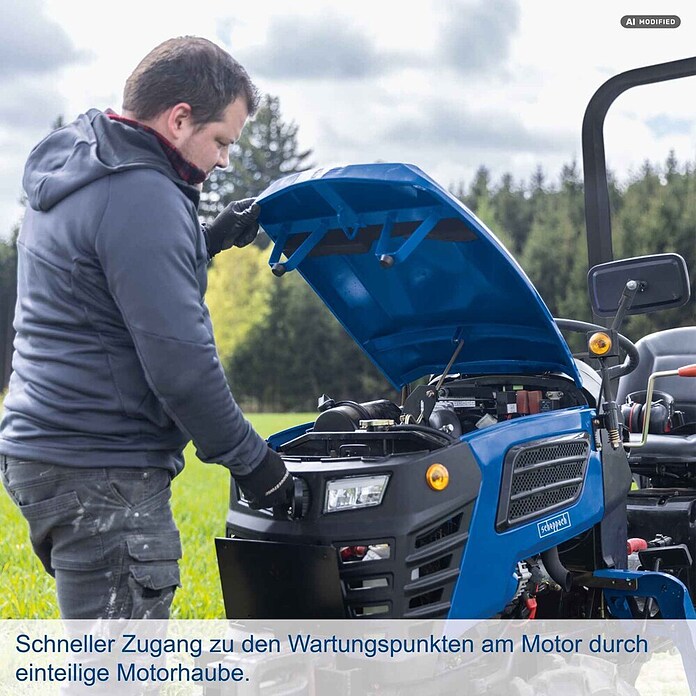 Scheppach Kleintraktor MT25 (Hubraum: 1 132 cm³, Tankvolumen: 10 l) | BAUHAUS