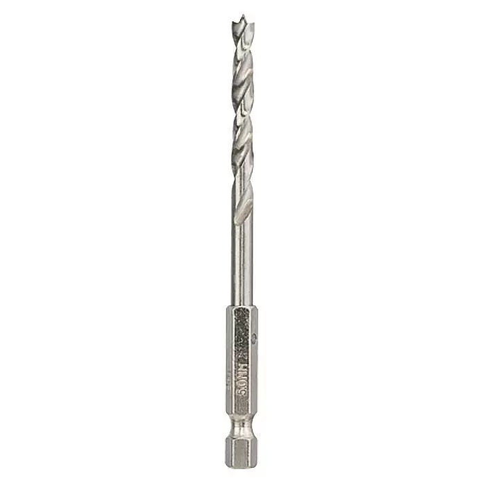 Craftomat Holzbohrer - 1 Stk., Durchmesser Bohrer: 3 mm, Arbeitslänge: 33 mm - Detailaufnahme