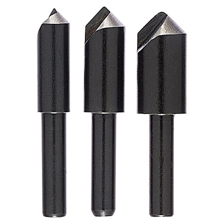 Craftomat Kegelsenker-Set (3 -tlg.)