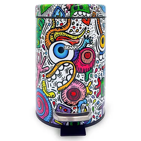 Tohaa Design Kosmetikeimer 3L Crazy Maniac - Skwak