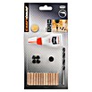 Craftomat Holzdübel-Set (Ø x L: 6 x 30 mm, 32-tlg.)