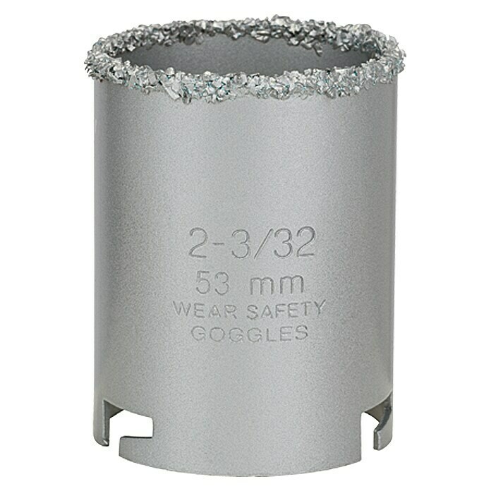 Craftomat Sierra de corona (Arista cortante con recubrimiento de metal duro, Diámetro: 53 mm)
