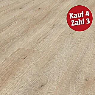 LOGOCLIC Ambienta Laminat (Eiche Erusa, Landhausdiele, 1.288 x 195 x 10 mm)