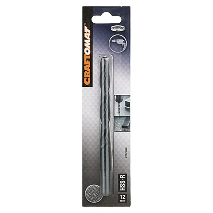 Craftomat Metallbohrer - HSS-R, Durchmesser Bohrer: 12 mm - Bild einer Craftomat HSS-R Senker-Verpackung. Der Senker ist aus hochwertigem Material und präzise gefertigt für optimale Ergebnisse beim Bohren.