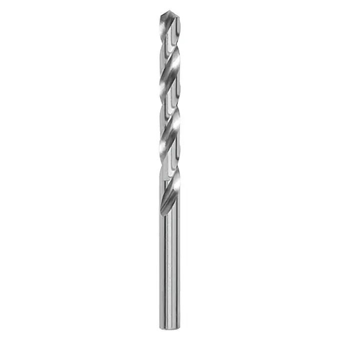 Craftomat Metallbohrer - Durchmesser Bohrer: 9 mm, Arbeitslänge: 81 mm - Bild einer Spiralbohrer aus Metall, der für präzise Bohrarbeiten verwendet wird und durch seine spezielle Form überzeugt.