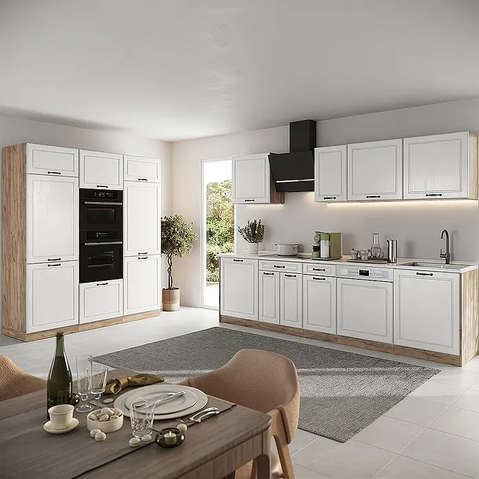 Küchenzeile R-Line 180 cm Weiß Landhaus Art.-Nr. 67783 online kaufen bei BAUHAUS