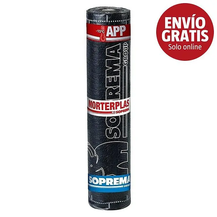 Soprema Lámina asfáltica Morterplas FV - Otros, Negro - Imagen de campaña