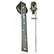 HBS Betz Schuifdeurwiel met beugel (Draagkracht: 35 kg, Diameter: 75 mm, Lengte: 31,5 cm)