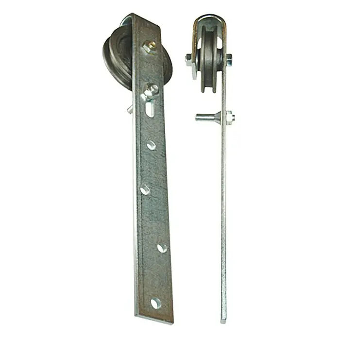 HBS Betz Gussrollenbeschlag-Set (Schiebetorbeschlag, Geeignet für: Torbreite 1 m, Maße