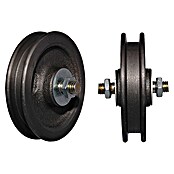 HBS Betz Schuifdeurwiel (Draagkracht: 35 kg, Diameter: 75 mm)