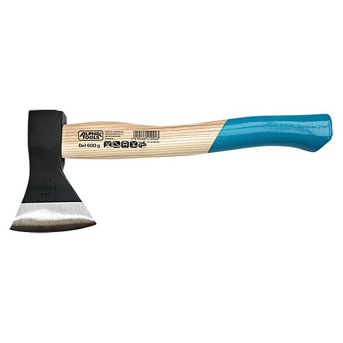 Alpha Tools Handbijl (600 g, DIN 5131 B)