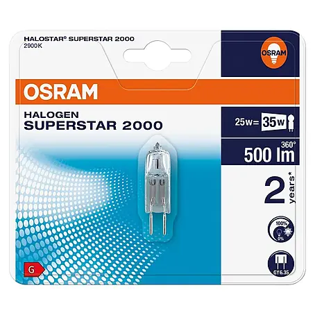 Osram  Halogenstiftsockel Halostar Superstar 2000