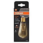 Osram Vintage 1906 LED-Leuchtmittel (2,5 W, E27, Warmweiß, Birnenform, Energieeffizienzklasse: A++)
