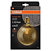 Osram Vintage 1906 LED-Leuchtmittel (4 W, E27, Warmweiß, Globe, Energieeffizienzklasse: A++)