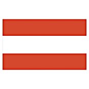 Talamex Flagge (Österreich, B x H: 75 x 50 cm, 100% Spunpolyester) | BAUHAUS