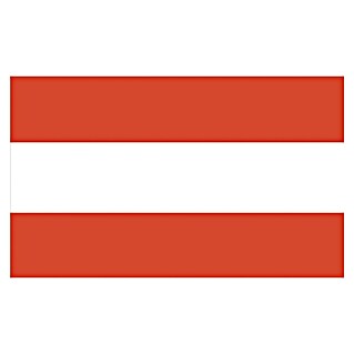 Talamex Flagge (Österreich, B x H: 75 x 50 cm, 100% Spunpolyester)