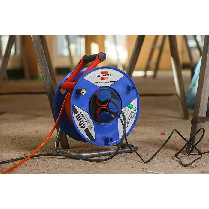 Brennenstuhl Garant Kabeltrommel - Kunststoff, 40 m, AT-N05V3V3-F, IP44 - Stimmungsaufnahme
