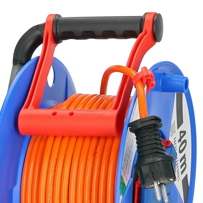 Brennenstuhl Garant Kabeltrommel - Kunststoff, 40 m, AT-N05V3V3-F, IP44 - Detailaufnahme