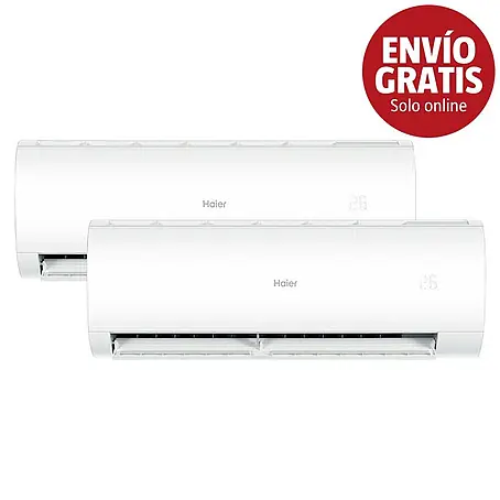 Haier  Aire acondicionado Inverter 2x1 Perla