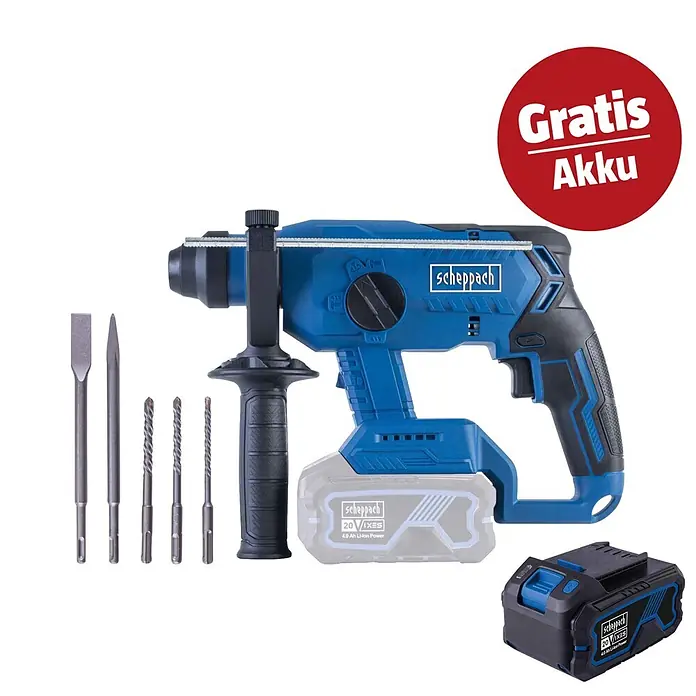 Scheppach IXES 20V Akku-Bohrhammer-Set BC-RHD230-X -  - Kampagnenbild