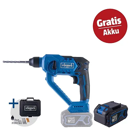 Scheppach IXES 20V Akku-Bohrhammer-Set C-RHD130-X