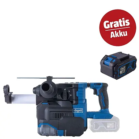 Scheppach IXES 20V Akku-Bohrhammer-Set