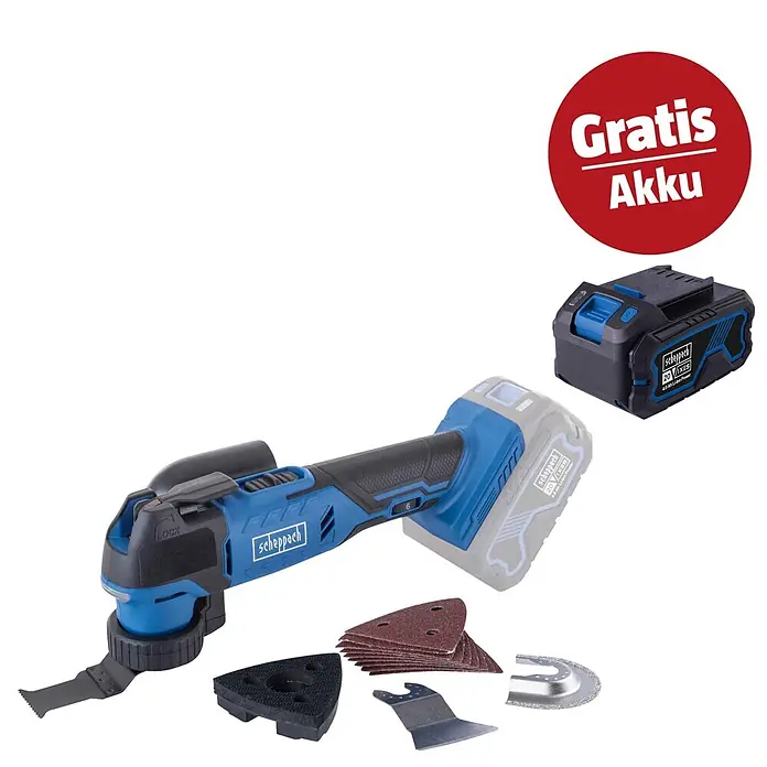 Scheppach IXES 20V Akku-Multifunktionswerkzeug-Set C-MT40-X -  - Kampagnenbild