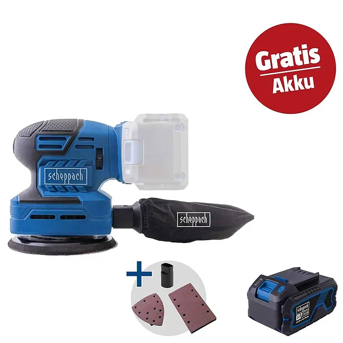 Scheppach IXES 20V Akku-Multischleifer-Set C-MSA3/1-X -  - Kampagnenbild