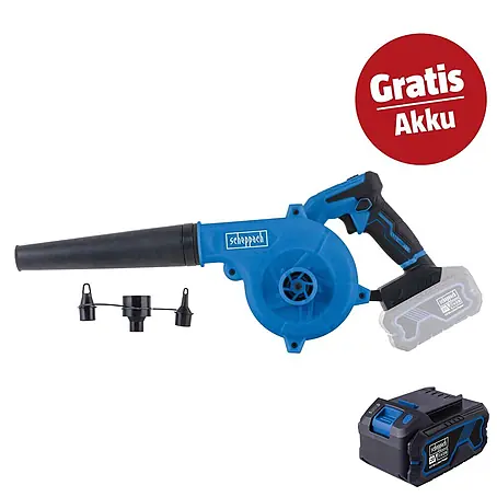 Scheppach IXES 20V Akku-Gebläse-Set C-WBL180-X