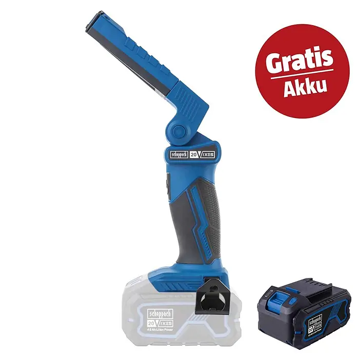 Scheppach IXES 20V LED-Arbeitsleuchten-Set C-WL20-X -  - Kampagnenbild