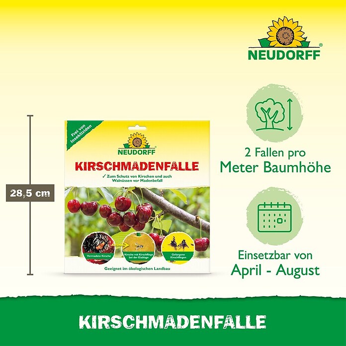 Neudorff Kirschmadenfalle (7 Stk.)
