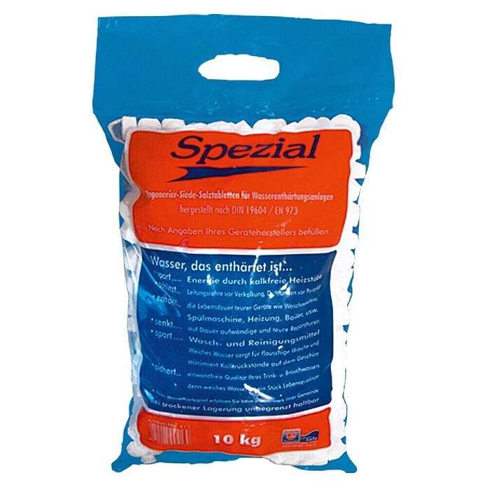 Regeneracijska tabletirana sol  (10 kg) | 4046 - Wassertechnik+Salztabletten | DCDA - Wasserinstallation | DCD - Sanitärinstallation | DC - Sanitärinstallation | D - Sanitär | BAUHAUS