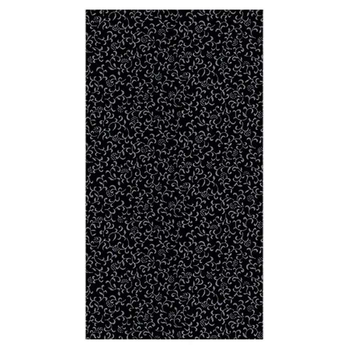 D-c-fix Trendyline Klebefolie - 150 x 45 cm, Schwarz, Selbstklebend - Schwarzer Stoff mit Rankenmuster. Ideal für Kleidung oder Dekorationen mit einem eleganten Touch.