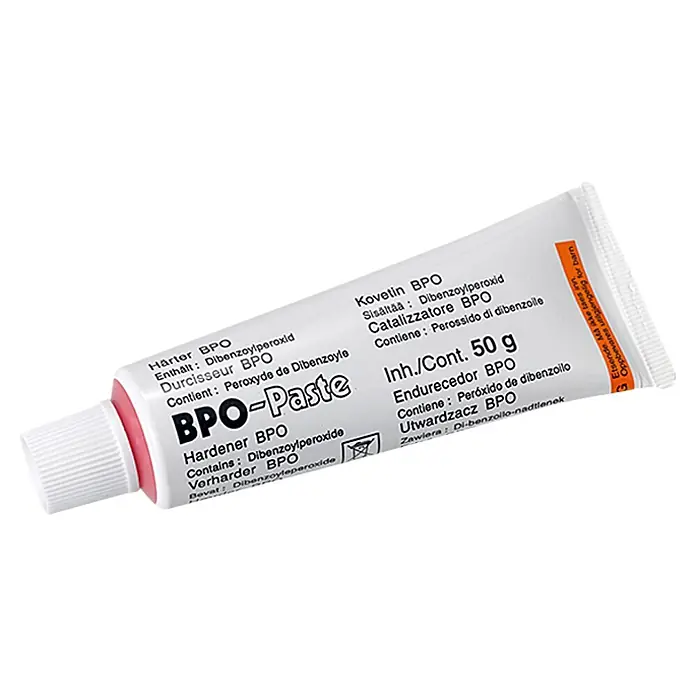 Yachtcare BPO-Härterpaste - 50 g, Tube - Diagonale Ansicht