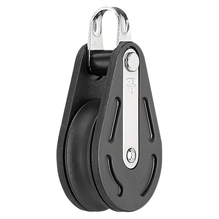 Sprenger Škripec  (12 mm, Kroglični ležaj, Z lokom, 50 x 14 mm, Delovna obremenitev: 250 kg) | 1512 - Blöcke | ABII - Rigg und Decksbeschläge | ABI - Nautic | AB - Nautic | A - Eisenwaren | BAUHAUS