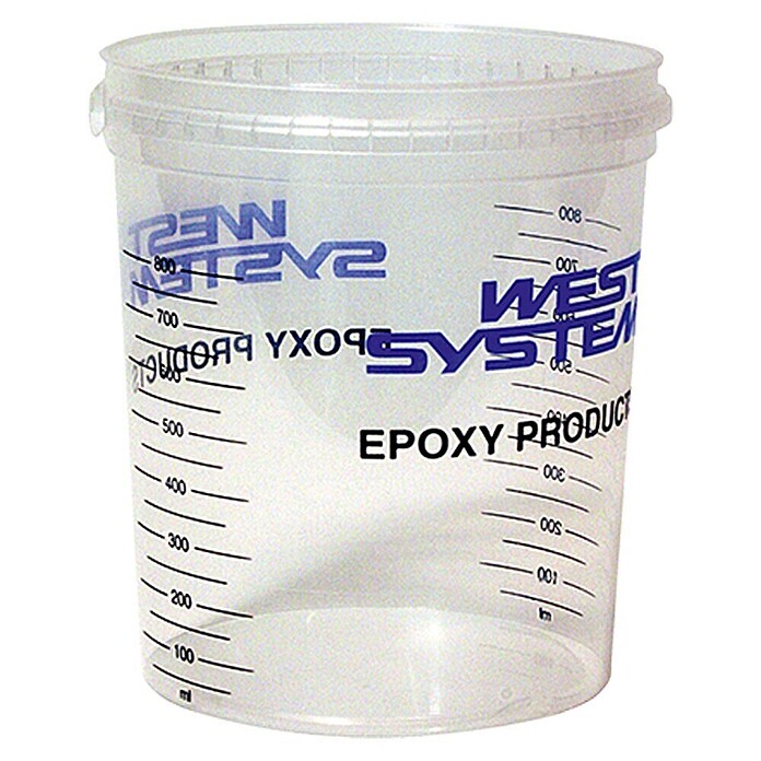 West System Mengbeker (Transparant, 800 ml)