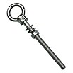 Marinetech Perno con argolla (Diámetro: 8 mm, Largo: 80 mm, M8, Acero inoxidable, A4)