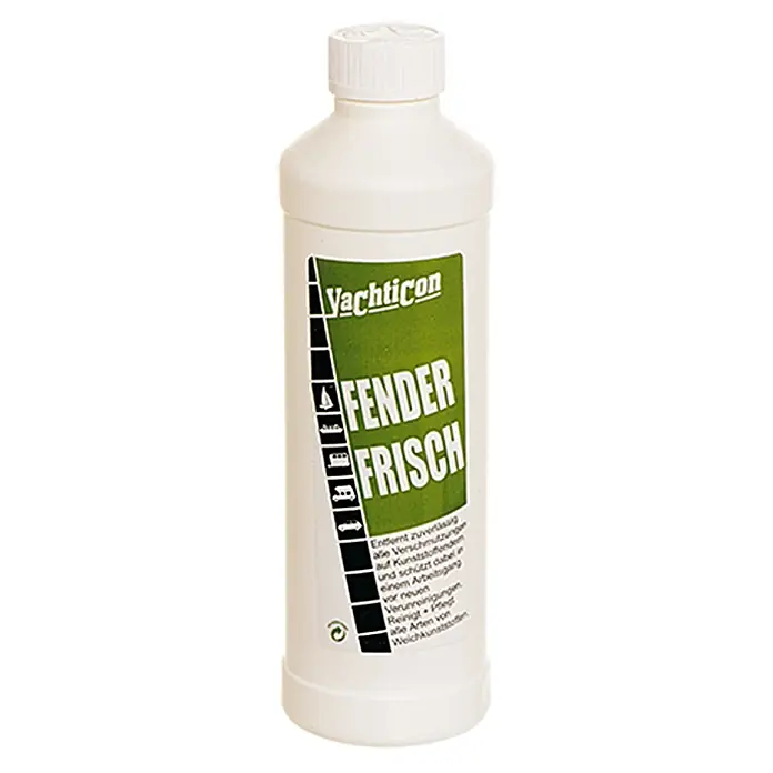 Yachticon Fender Frisch Fender Fresh - Líquida, 500 ml - Fender Frisch de Yachticon: Limpiador para defensas de plástico, elimina la suciedad y protege contra la contaminación.