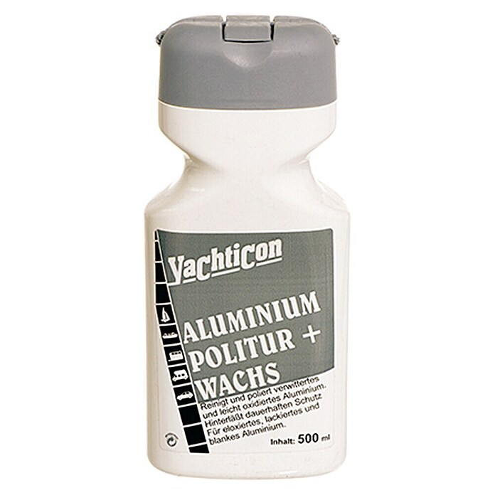Yachticon Pulimento y cera (500 ml, Apto para: Aluminio)