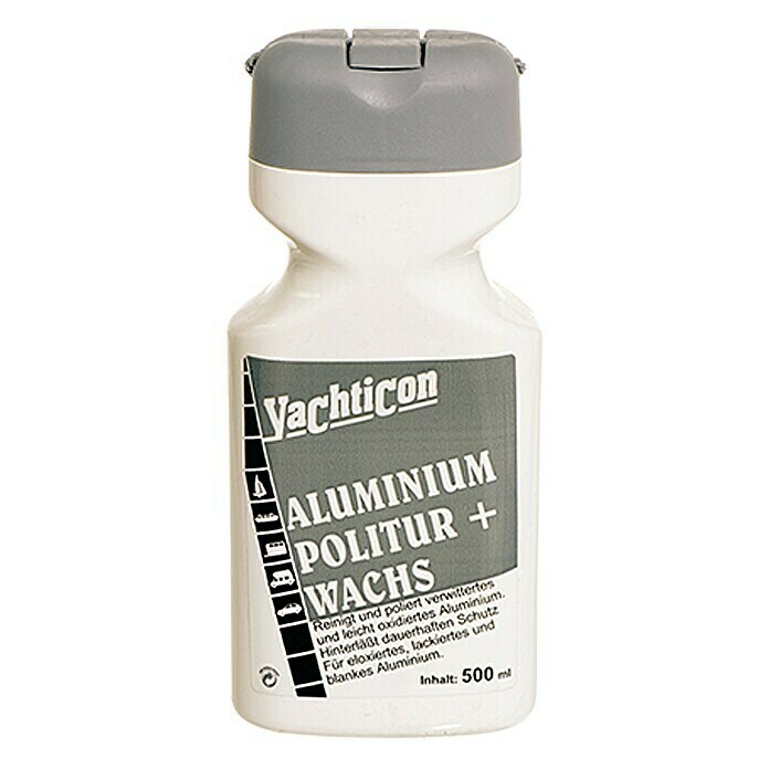 Yachticon Pulimento y cera (500 ml, Apto para: Aluminio)
