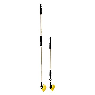 Yachticon Waschbürste Deluxe (Teleskopierbar, Länge Stiel: 90 cm - 175 cm, Aluminium)