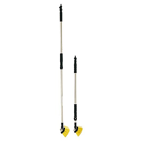 Yachticon Waschbürste Deluxe (Teleskopierbar, Länge Stiel: 90 cm - 175 cm, Aluminium)