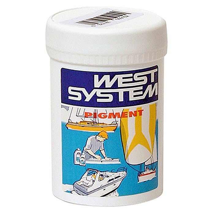 West System Pigmentpasta (Wit, 125 g)