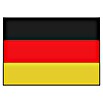 Flagge (Deutschland, 100 x 70 cm, Spunpolyester)