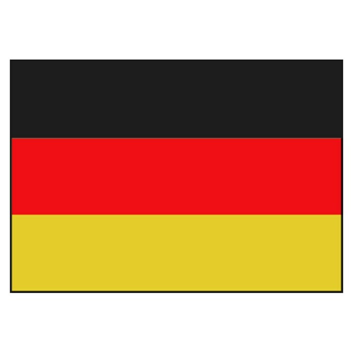 Flagge (Deutschland, 100 x 70 cm, Spunpolyester)