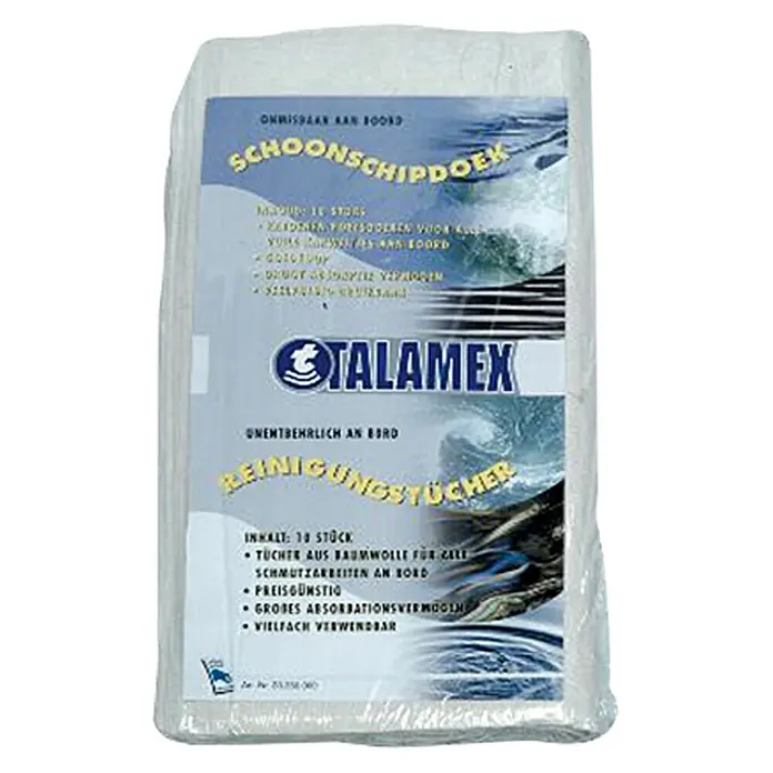 Talamex Reinigungstücher - 10 Stk. - Vorderansicht