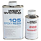 West System Epoxyharsset A-Pack (Met verharder 206, 1,2 kg)