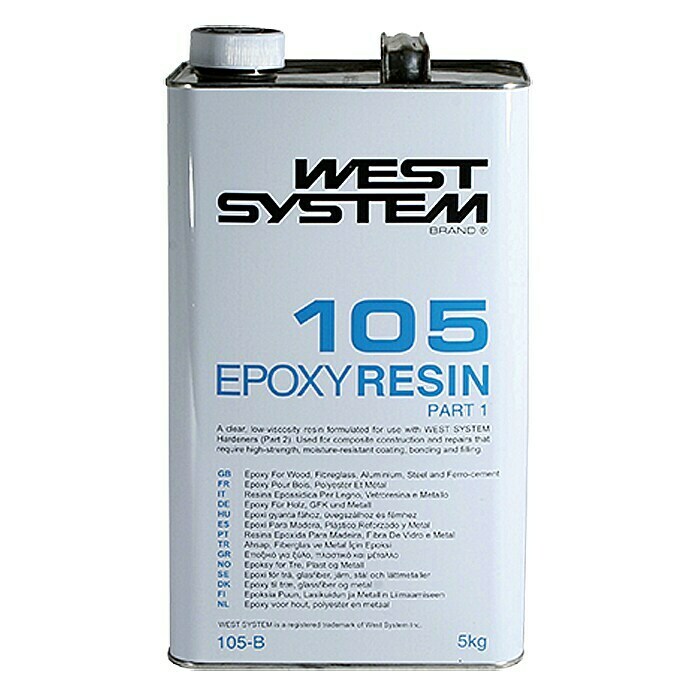 West System Epoksidna smola  (5 kg) | BAUHAUS